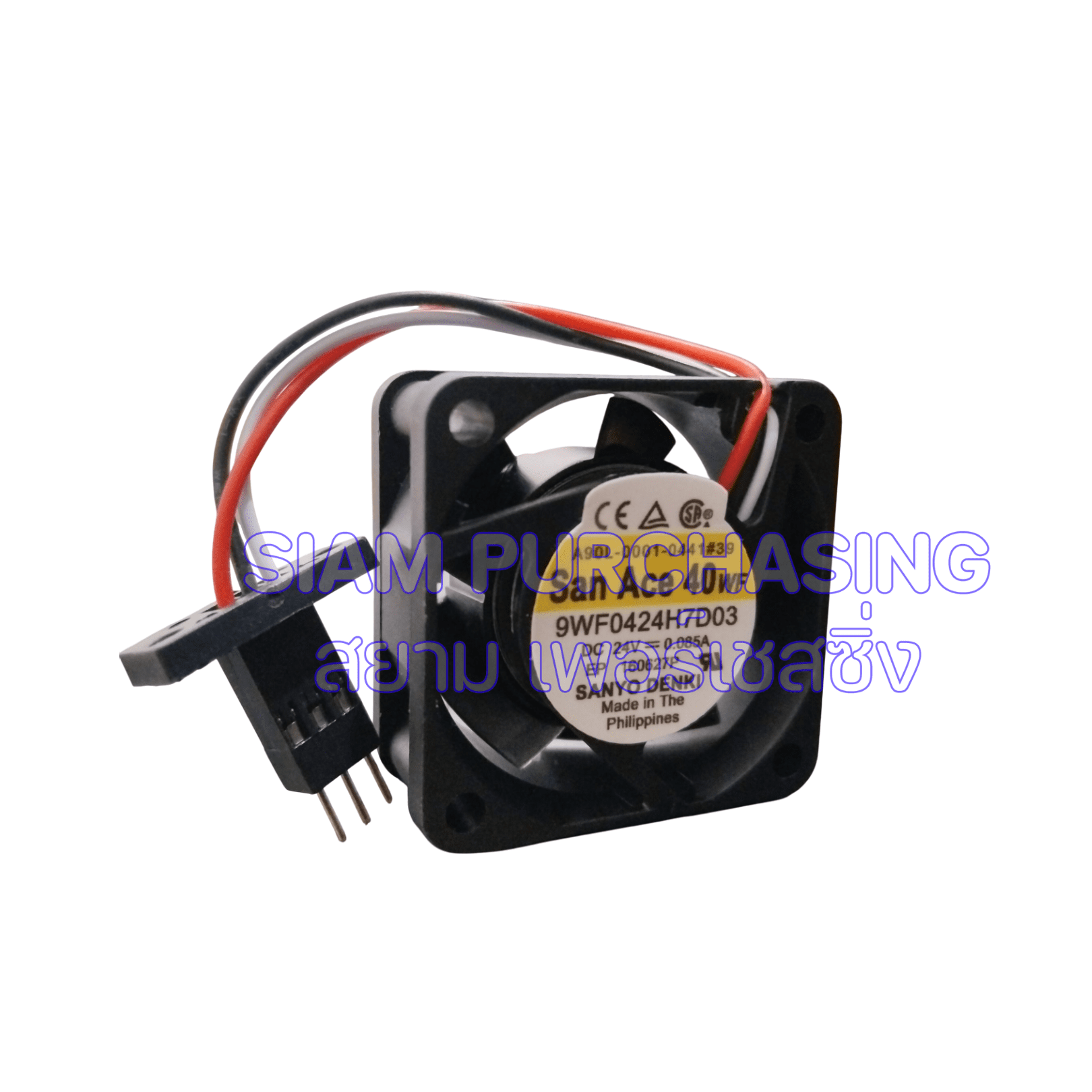 พัดลม 9WF0424H7D03 A90L-0001-0441#39 0.085A 24VDC 3สาย (สินค้าในไทย ส่งเร็วทันใจ) - Image 4