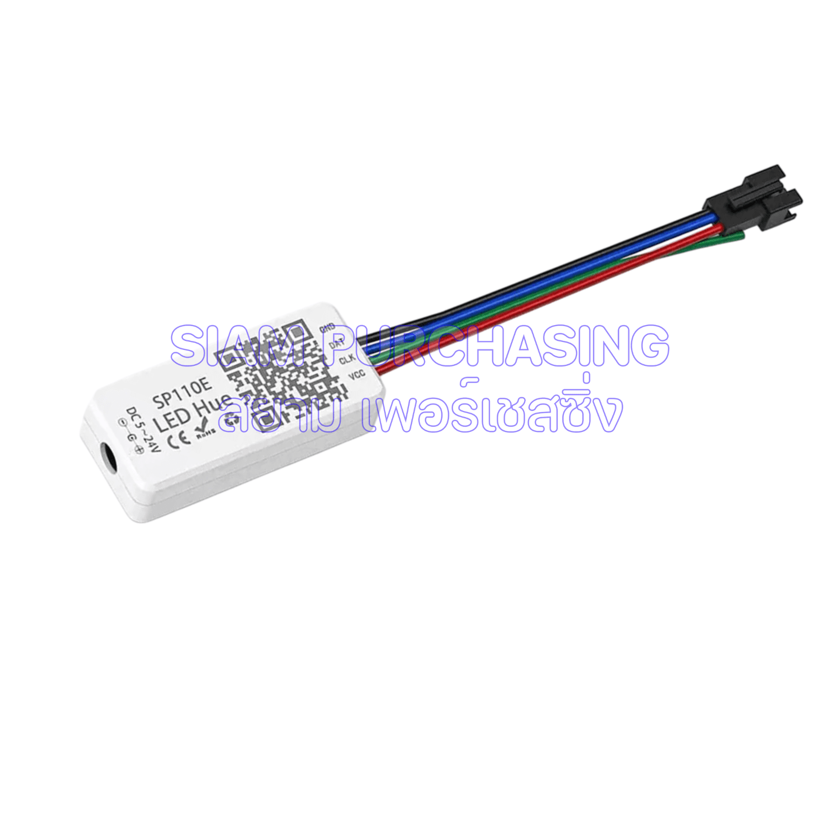 ตัวควบคุมไฟ LED ผ่านแอปมือถือ+Bluetooth SP110E DC5-24V รองรับการตั้งค่าสี เอฟเฟกต์ และความสว่างของไฟ (สินค้าในไทย ส่งเร็วทันใจ) - Image 4