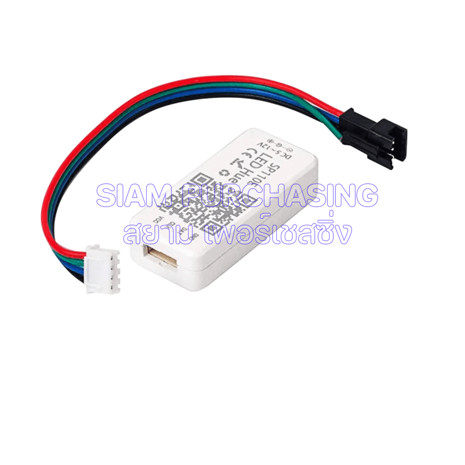 ตัวควบคุมไฟ LED ผ่านแอปมือถือ+Bluetooth SP110E DC5-24V รองรับการตั้งค่าสี เอฟเฟกต์ และความสว่างของไฟ (สินค้าในไทย ส่งเร็วทันใจ) - Image 3