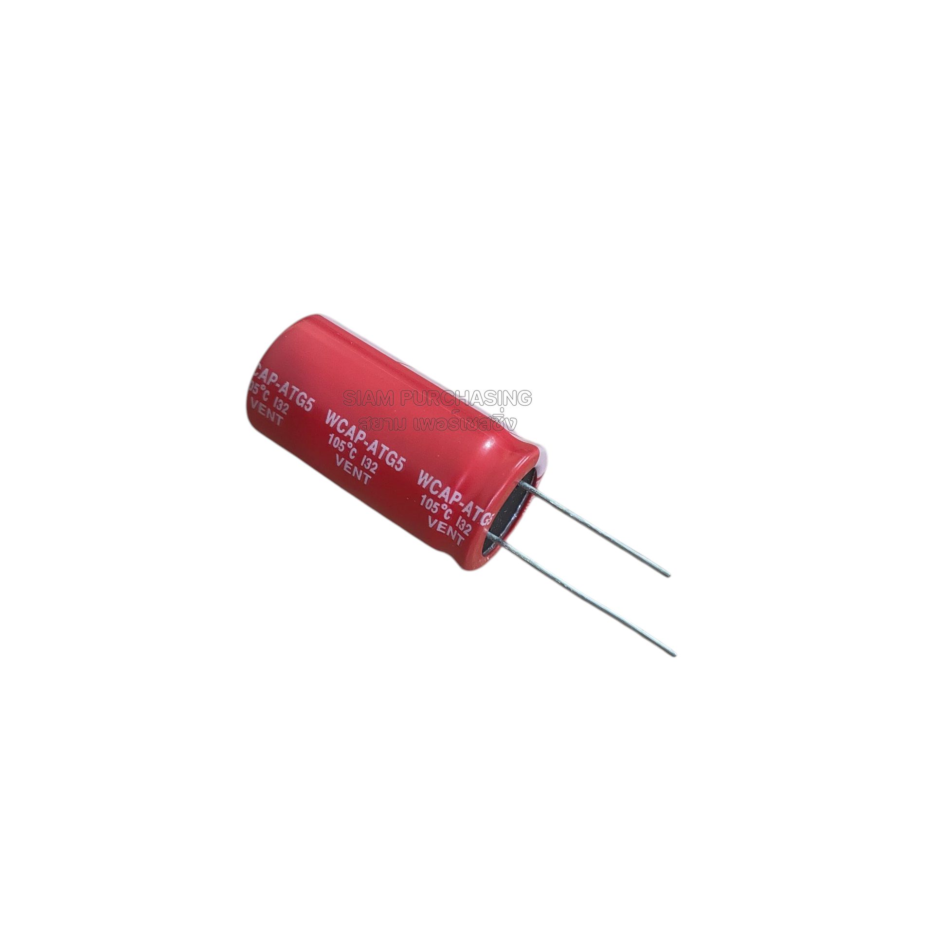 18000UF 10V WE 105C SIZE 18X37.5MM. ขายาว สีแดง Capacitor (สินค้าในไทย ส่งเร็วทันใจ) - Image 3