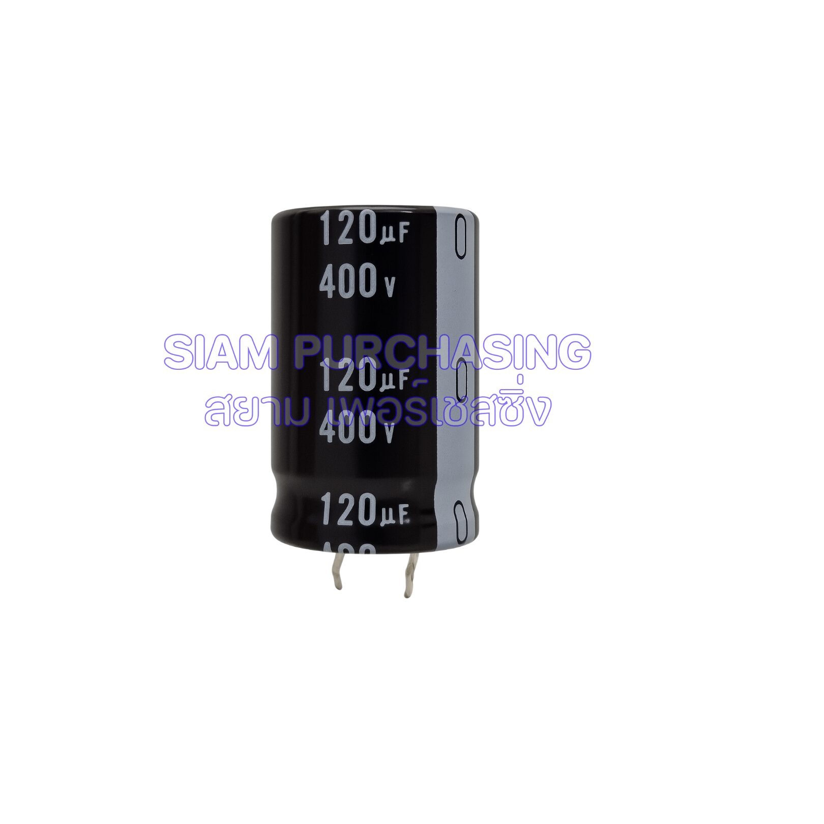 120UF 400V 105C NICHICON SIZE22X35MM. สีดำ ขาเขี้ยว คาปาซิเตอร์ Capacitor (สินค้าในไทย ส่งเร็วทันใจ) - Image 5