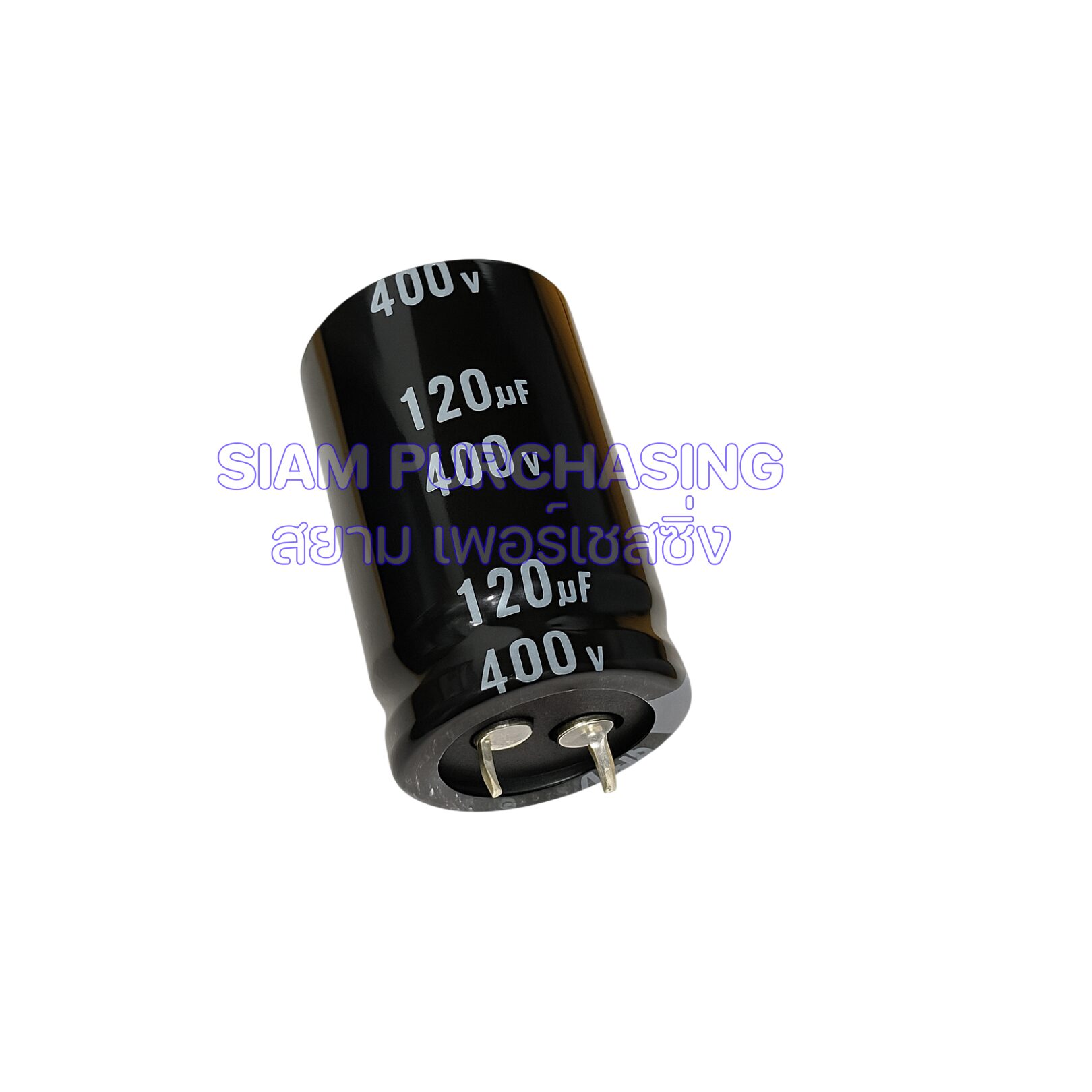 120UF 400V 105C NICHICON SIZE22X35MM. สีดำ ขาเขี้ยว คาปาซิเตอร์ Capacitor (สินค้าในไทย ส่งเร็วทันใจ) - Image 4