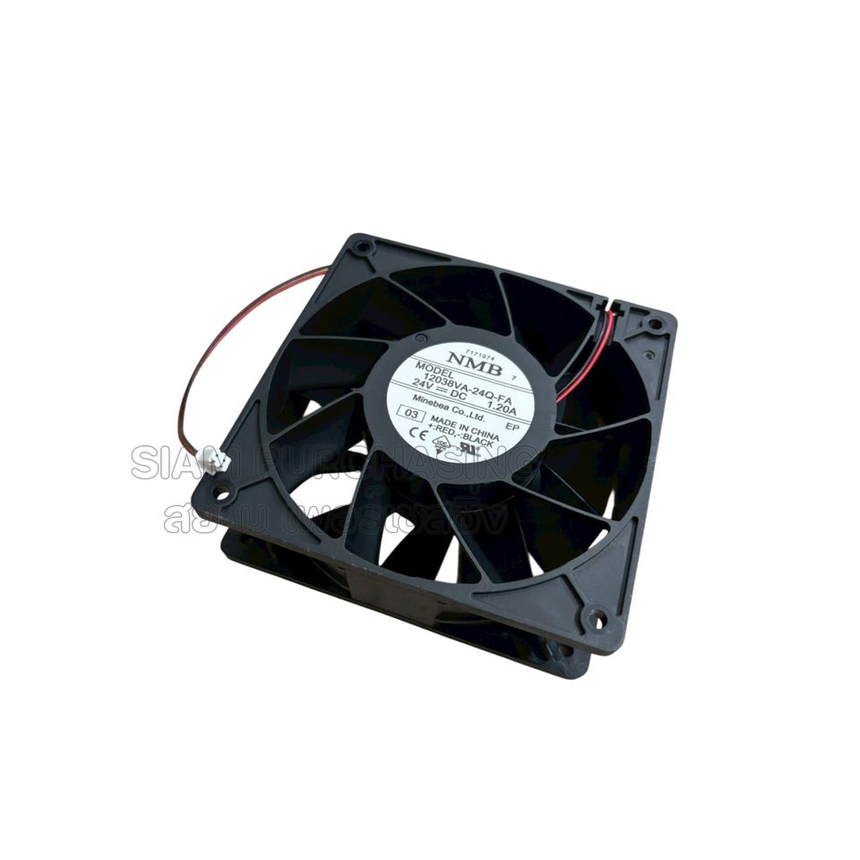 พัดลมระบายความร้อน DRIVE FAN-12038VA-24Q-FA 24VDC 1.20AMP MAKE-NMB - Image 3