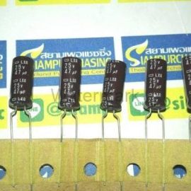 47UF 25V LXA NIPPON 105C SIZE: 6X15MM.