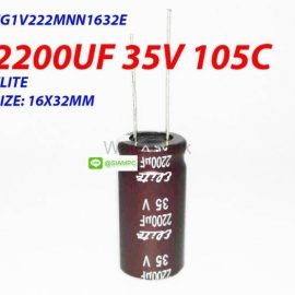 EG1V222MNN1632E 2200UF 35V 105C ELITE