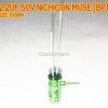 2.2UF 50V 85C NICHICON MUSE (BP) SIZE 05X11MM.