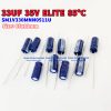 (จำนวน 10ชิ้น) SM1V330MNN0511U 33UF 35V 105C ELITE SIZE 05X11MM. สีน้ำเงิน