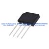 ไดโอด KBPF206G C8G Glass Passivated Diode Bridge Rectifier 800V/2A KBPF206G C8G