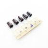 (จำนวน 5ชิ้น) คาปาซิเตอร์ 220UF 25V NIPPON 105C SIZE 8X11.5MM. TAPPING สีน้ำตาล ขาห่าง - Image 5