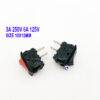 KCD11 สวิตซ์เปิด-ปิด 2ขา สีแดง ขนาดเล็ก 3A 250V 6A 125V SIZE 10X15MM. - Image 3