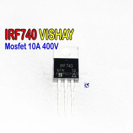 IRF740 Mosfet มอสเฟต 10A 400V IR/VISHAY ยี่ห้อจัดส่งตามคลังสินค้า