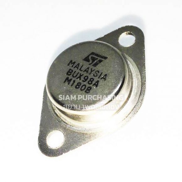 TRANSISTOR ทรานซิสเตอร์ BUX98A ST 450V 30A 250W – สยาม เพอร์เชสซิ่ง