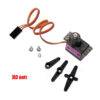 ชุดเซอร์โวมอเตอร์ SG90  หมุน180/360องศา Servo motor ขนาดเล็ก สีชมพู (เฟืองโลหะ)(สินค้าในไทย ส่งเร็วทันใจ) - Image 3
