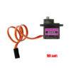 ชุดเซอร์โวมอเตอร์ SG90  หมุน180/360องศา Servo motor ขนาดเล็ก สีชมพู (เฟืองโลหะ)(สินค้าในไทย ส่งเร็วทันใจ) - Image 6