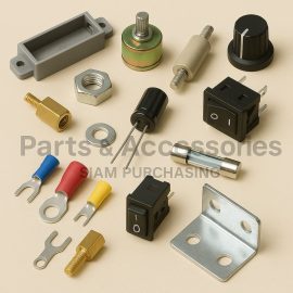 ชิ้นส่วนและอุปกรณ์ประกอบ