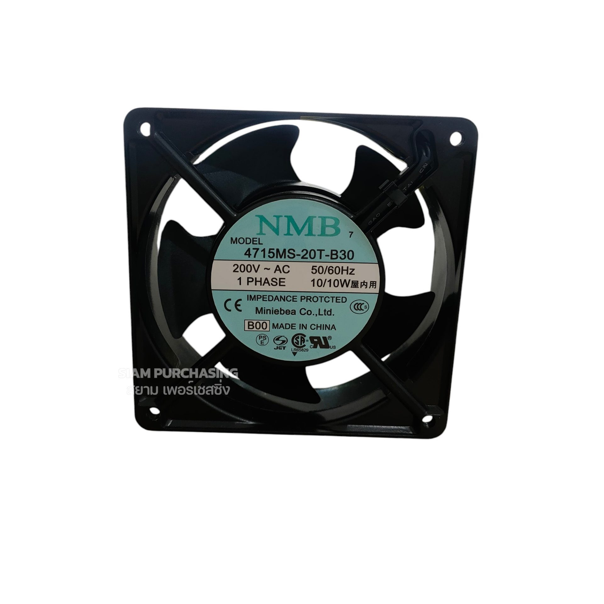พัดลม 4715MS-20T-B30 200V NMB 50/60Hz 10W - Image 2